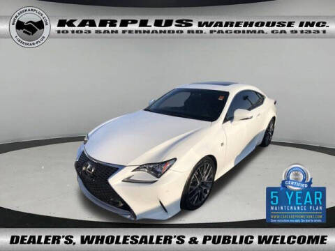 2016 Lexus RC 200t for sale at Karplus Warehouse in Pacoima CA