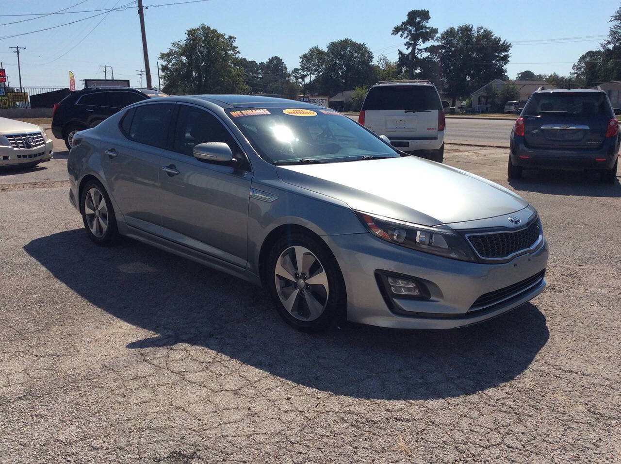 2014 Kia Optima Hybrid for sale at SPRINGTIME MOTORS in Huntsville, TX