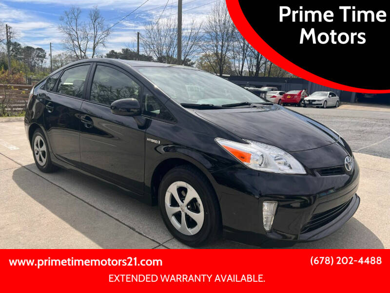 2015 Toyota Prius for sale at Prime Time Motors in Marietta GA