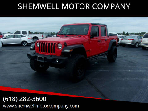 2020 Jeep Gladiator for sale at SHEMWELL MOTOR COMPANY in Red Bud IL