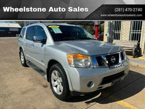 Nissan Armada For Sale in La Porte TX Wheelstone Auto Sales