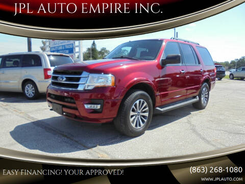 2015 Ford Expedition for sale at JPL AUTO EMPIRE INC. in Auburndale FL