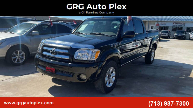 2006 Toyota Tundra for sale at GRG Auto Plex in Houston TX