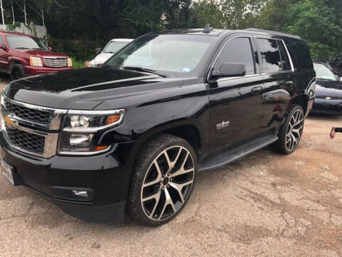 2016 Chevrolet Tahoe for sale at Texas Luxury Auto in Houston TX