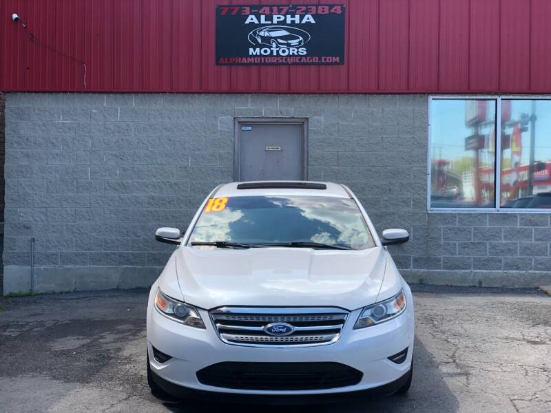 2012 Ford Taurus for sale at Alpha Motors in Chicago IL