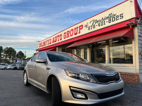 2014 Kia Optima for sale at Unlimited Auto Group of Marietta in Marietta GA