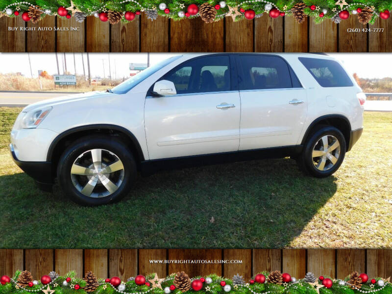2012 GMC Acadia for sale at Buy Right Auto Sales Inc in Fort Wayne IN