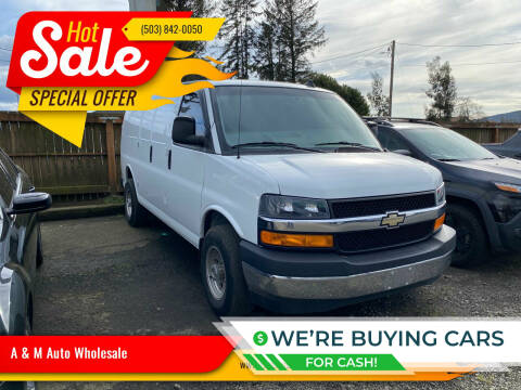 2017 Chevrolet Express for sale at A & M Auto Wholesale in Tillamook OR