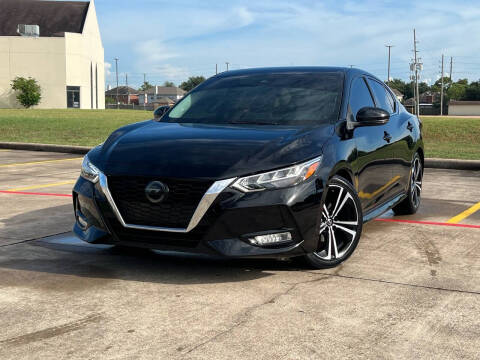 2021 Nissan Sentra for sale at AUTO DIRECT Bellaire in Houston TX