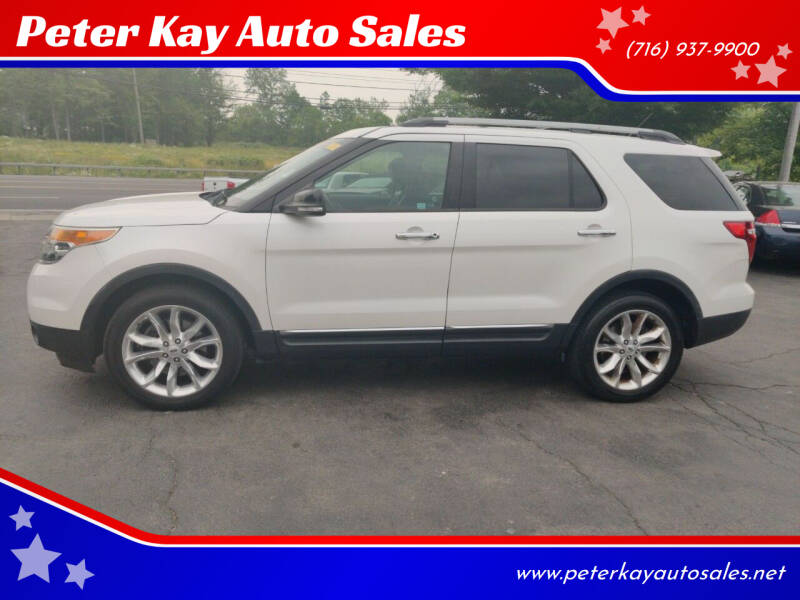 2014 Ford Explorer for sale at Peter Kay Auto Sales - Peter Kay North Tonawanda in North Tonawanda NY
