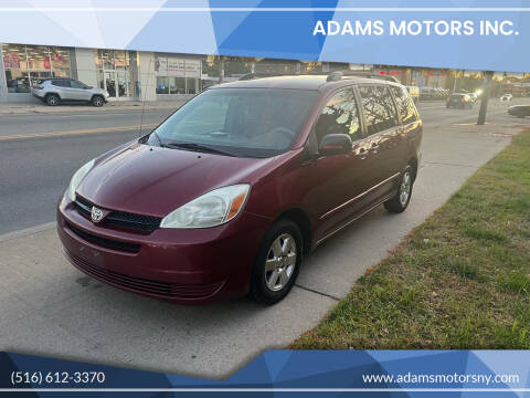 2004 Toyota Sienna for sale at Adams Motors INC. in Inwood NY