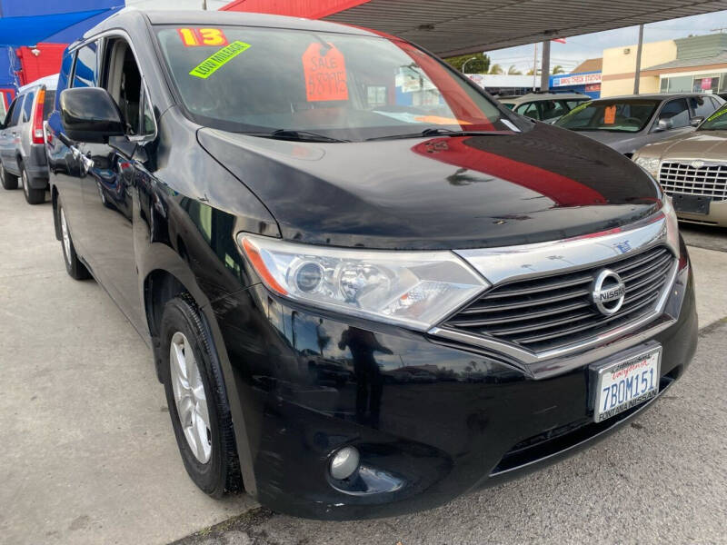 2013 Nissan Quest for sale at North County Auto in Oceanside CA