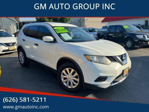 2016 Nissan Rogue for sale at GM AUTO GROUP INC in La Puente CA