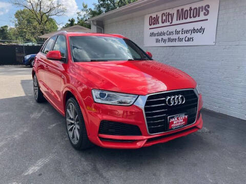 2018 Audi Q3 for sale at Oak City Motors in Garner NC