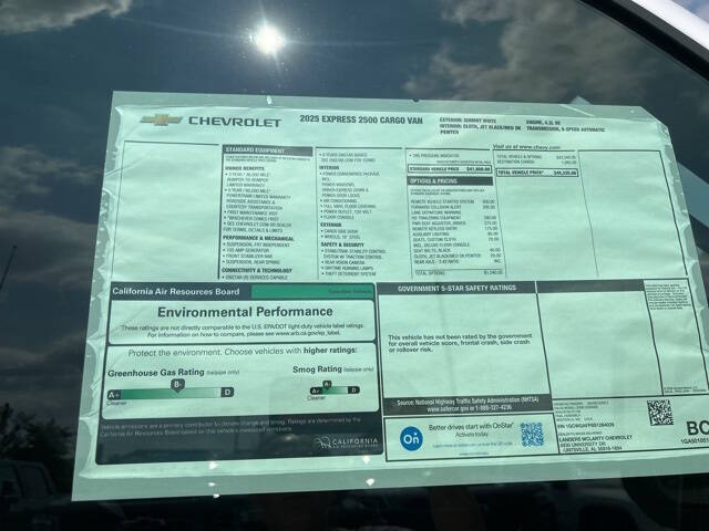 2025 Chevrolet Express 2500