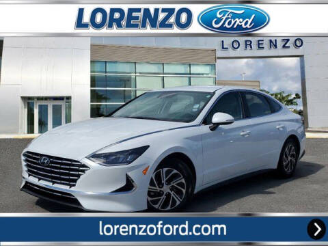 2021 Hyundai Sonata Hybrid for sale at Lorenzo Ford in Homestead FL
