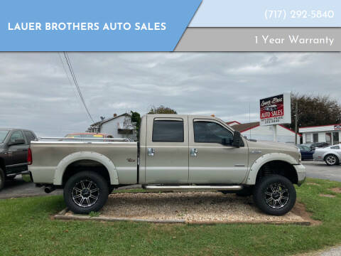 2006 Ford F-250 Super Duty for sale at LAUER BROTHERS AUTO SALES in Dover PA