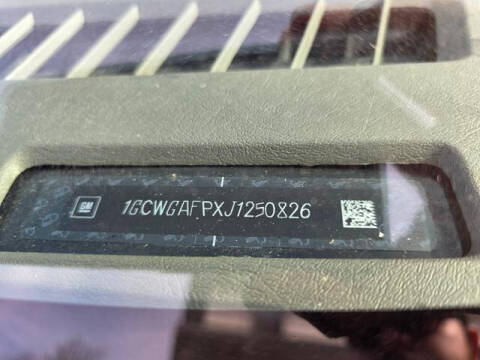 2018 Chevrolet Express 2500