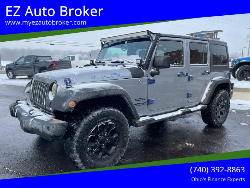 2014 Jeep Wrangler Unlimited for sale at EZ Auto Broker in Mount Vernon OH