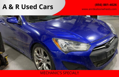 2013 Hyundai Genesis Coupe for sale at A & R Used Cars in Clayton NJ
