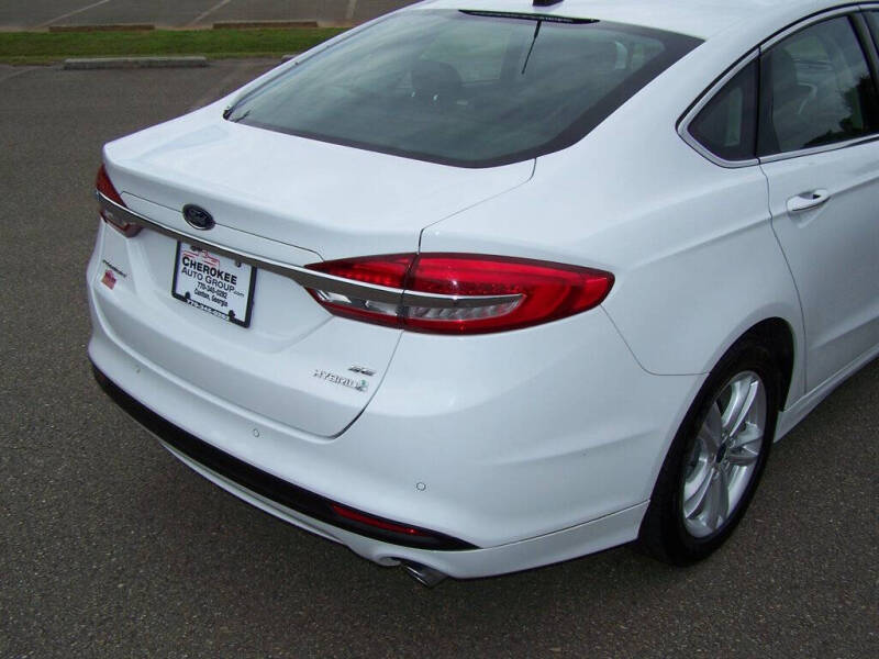 2018 Ford Fusion Hybrid SE
