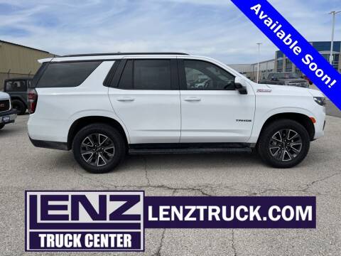 2021 Chevrolet Tahoe for sale at LENZ TRUCK CENTER in Fond Du Lac WI