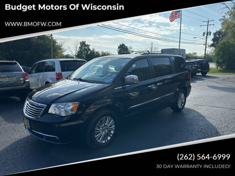 2015 Chrysler Town and Country for sale at Budget Motors of Wisconsin in Racine WI