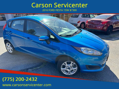 2016 Ford Fiesta for sale at Carson Servicenter in Carson City NV