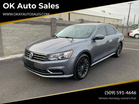 2016 Volkswagen Passat for sale at OK Auto Sales in Kennewick WA
