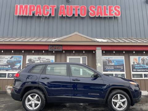 2015 Jeep Cherokee for sale at Impact Auto Sales in Wenatchee WA