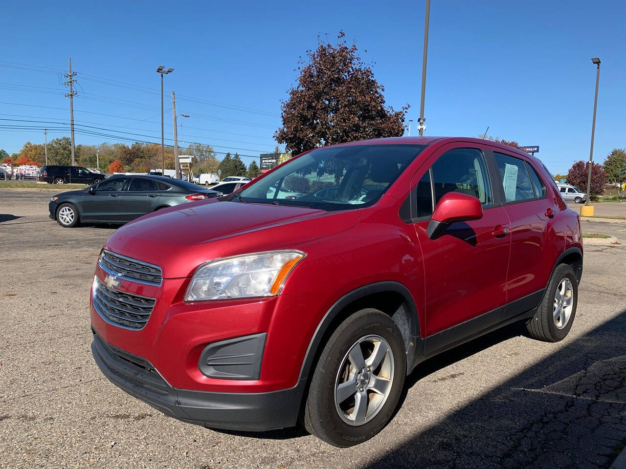 2015 Chevrolet Trax for sale at Cars On Demand LLC in Lansing, MI