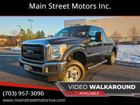 2015 Ford F-250 Super Duty for sale at Main Street Motors Inc. in Chantilly VA