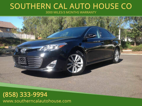 2015 Toyota Avalon for sale at SOUTHERN CAL AUTO HOUSE in San Diego CA