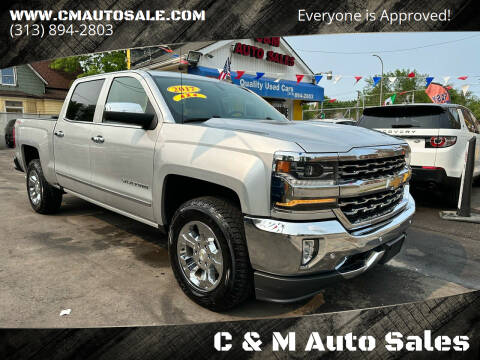 2017 Chevrolet Silverado 1500 for sale at C & M Auto Sales in Detroit MI