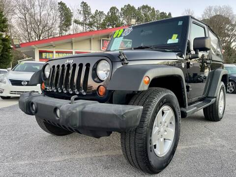 2009 Jeep Wrangler for sale at Mira Auto Sales in Raleigh NC