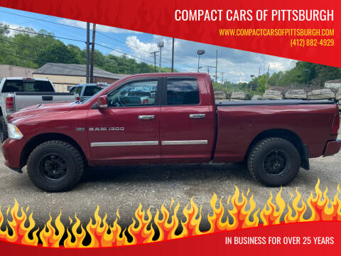 2012 RAM Ram Pickup 1500 for sale at Compact Cars of Pittsburgh in Pittsburgh PA