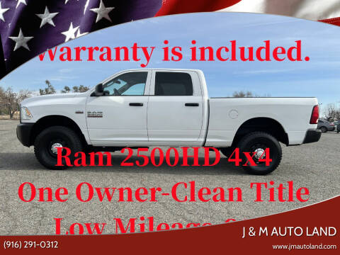 2015 RAM 2500 for sale at J & M Auto Land in Sacramento CA