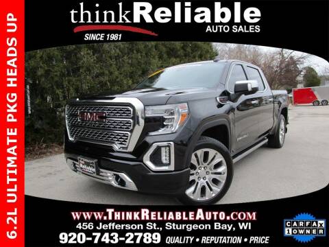 2020 GMC Sierra 1500 for sale at RELIABLE AUTOMOBILE SALES, INC in Sturgeon Bay WI