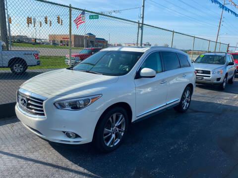 2013 Infiniti JX35 for sale at Tri-County Motors in Camby IN