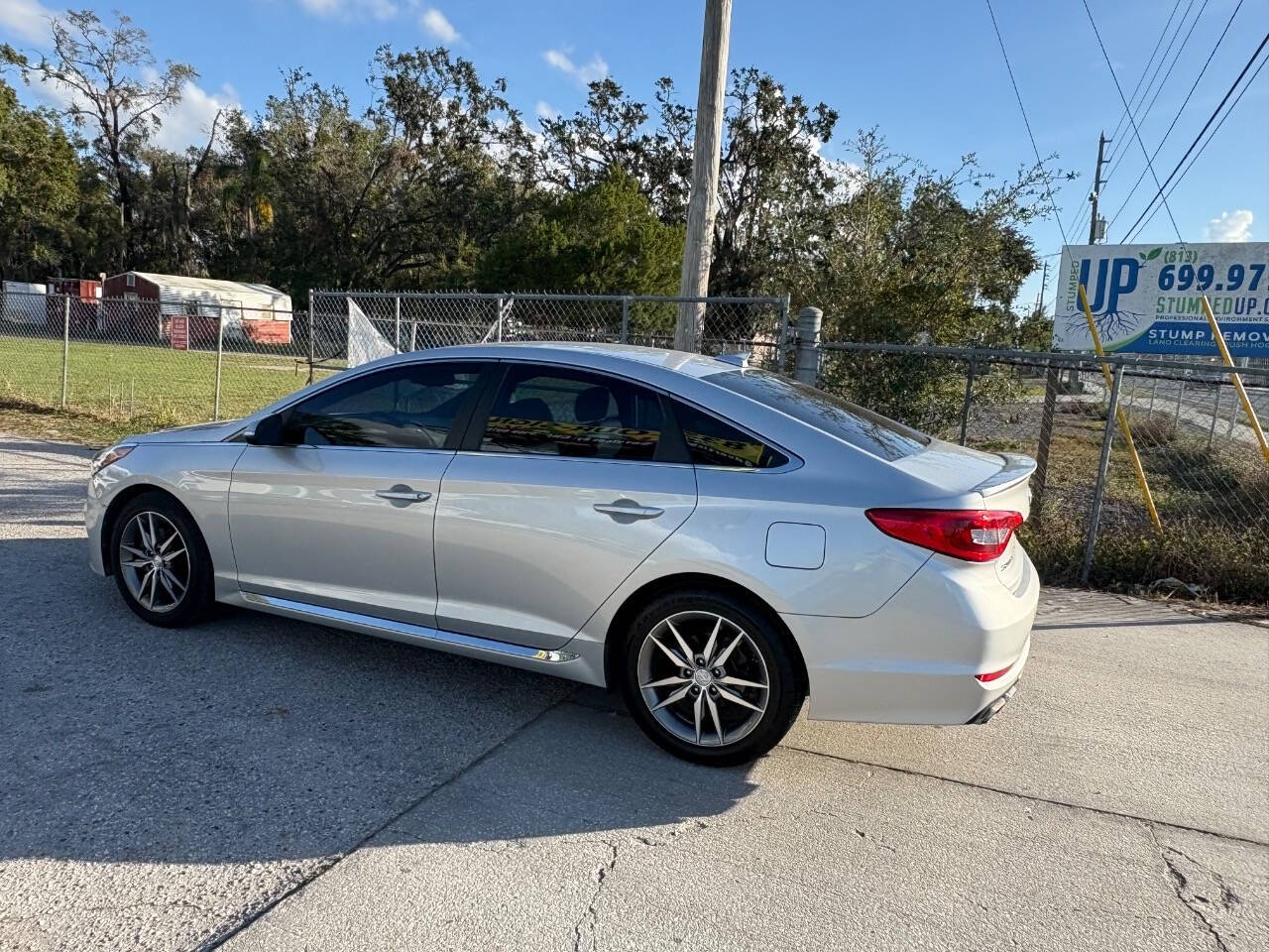 2017 Hyundai SONATA for sale at Hobgood Auto Sales in Land O Lakes, FL