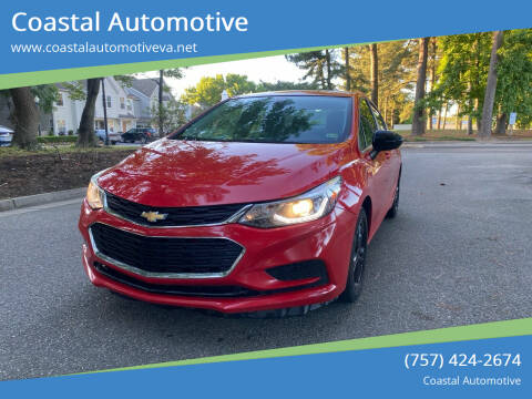 2017 Chevrolet Cruze for sale at Coastal Automotive in Virginia Beach VA