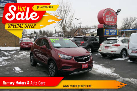 2021 Buick Encore for sale at Ramsey Motors & Auto Care in Milwaukee WI