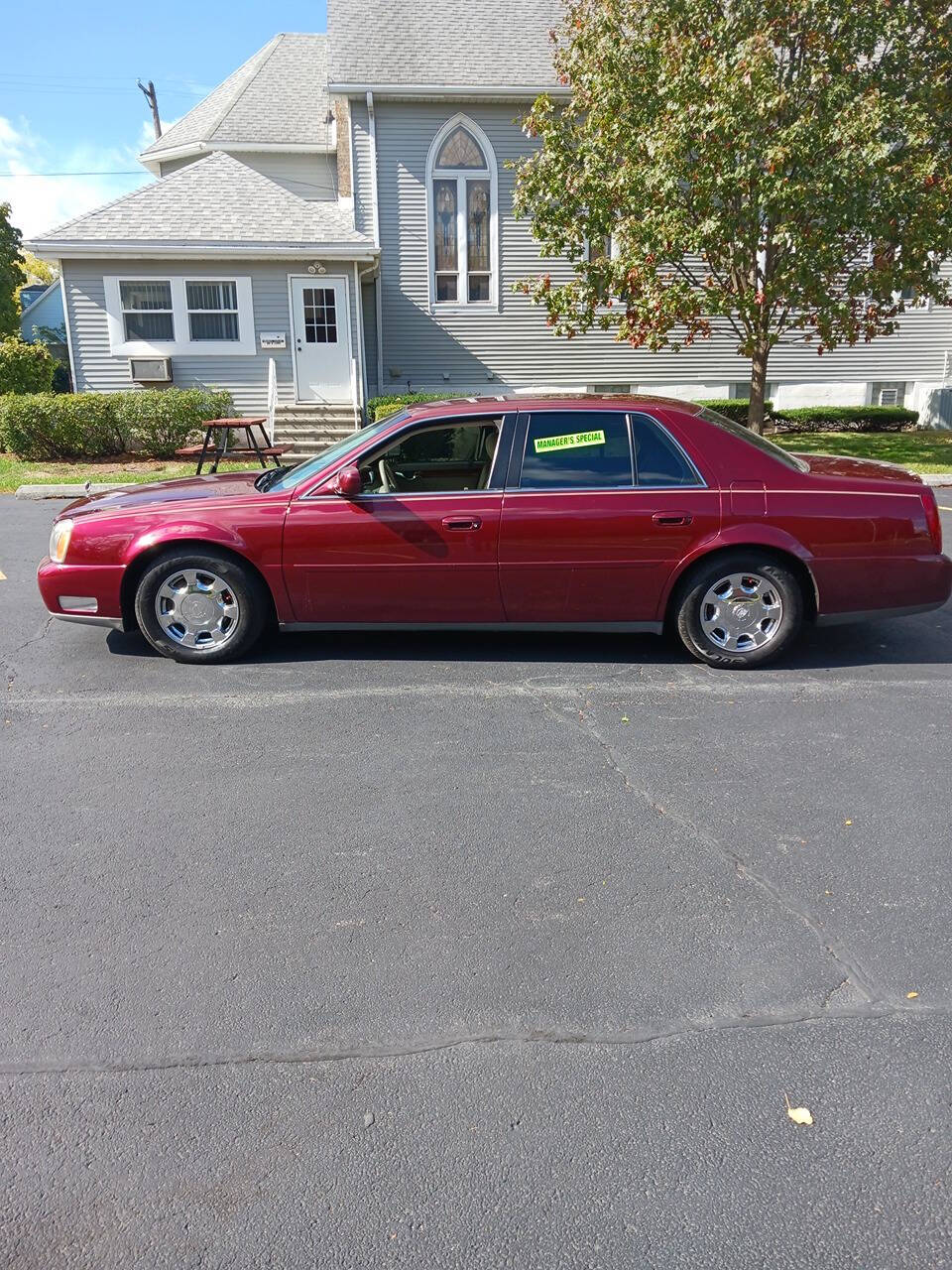 2002 Cadillac DeVille for sale at LB's Discount Auto Sales in Steger, IL