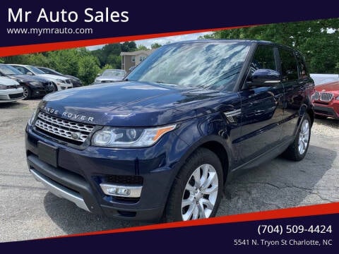 2015 Land Rover Range Rover Sport for sale at Mr Auto Sales in Charlotte NC