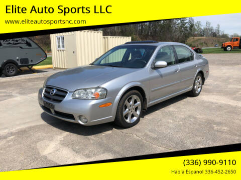 2003 Nissan Maxima for sale at Elite Auto Sports LLC in Wilkesboro NC