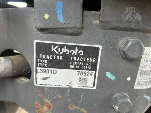 2018 Kubota L3901HST