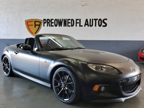 2013 Mazda MX-5 Miata for sale at Preowned FL Autos in Pompano Beach FL