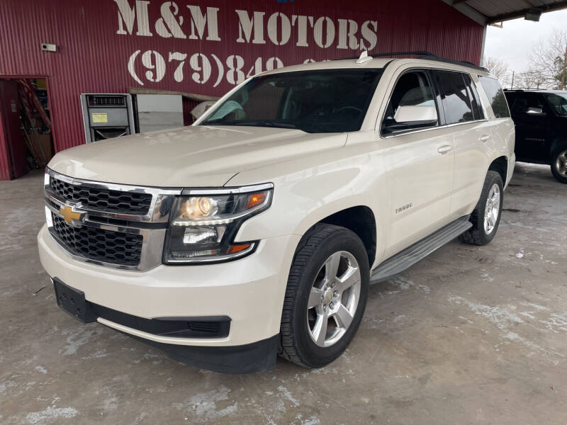 2015 Chevrolet Tahoe for sale at M & M Motors in Angleton TX