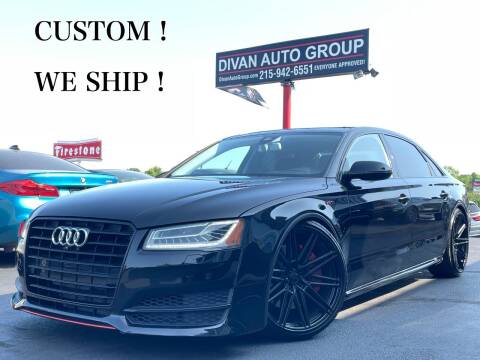 2017 Audi A8 L for sale at Divan Auto Group in Feasterville Trevose PA