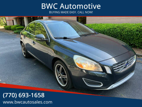 2012 Volvo S60 for sale at BWC Automotive in Kennesaw GA